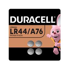 4 Pilhas Alcalinas Lr44 A76 Duracell