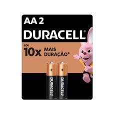 2 Pilhas Alcalinas Aa Duracell