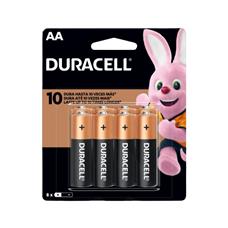 8 Pilhas Alcalinas Aa Duracell