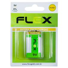 Bateria 9v Zinco Unidade Flex