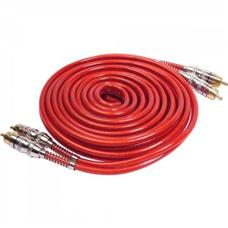 Cabo Blindado 2 RCA X 2 RCA CBRC0027 5m Vermelho Storm