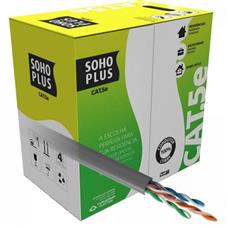 Cabo de Rede CAT.5E CMX Cx 305m Cinza Furukawa Sohoplus - CX / 305
