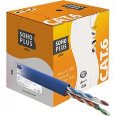 Cabo de Rede CAT.6 CMX CX 305m Azul Furukawa Sohoplus - CX / 305