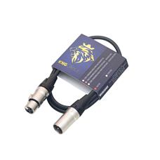 Cabo Para Microfone Balanceado Xlr Xlr 01m Kng Wireconex