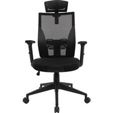 Cadeira de Escritório Ergonômica Fortrek Ergo Shield Mesh Respirável Preta