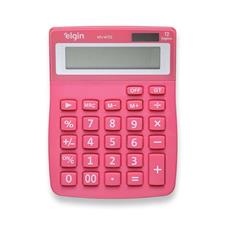 Calculadora Mesa Visor 12 Dig. Rosa Mv4135 Elgin