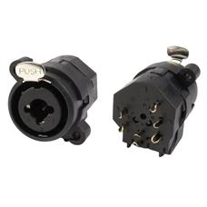 Conector Painel Combo P10 Xlr Femea Storm 10 Unidades