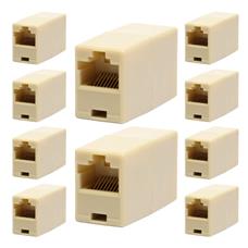 Emenda Rj45 Fêmea Para Rj 45 Fêmea 8x8 Storm 10 Unidades