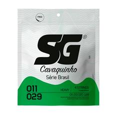 Encordoamento P/cavaquinho C/bolinha Tensão Alta Série Brasil 0.011 Sg