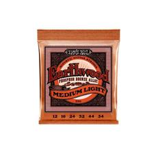 Encordoamento P/violão Aço Earthwood Media Leve Phosphor Bronze Ernie Ball 012'-054' P02146