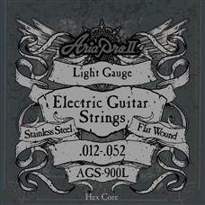Encordoamento Para Guitarra Flat Wound .012 AGS900L Aria Pro II