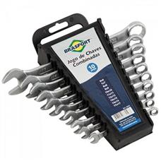 Kit de Chave Combinada Com 10 Peças de 6 a 17mm Brasfort