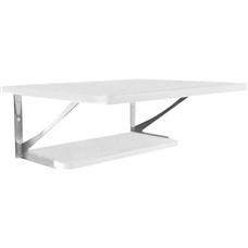 Kit Prateleiras Decore Multivisão Branco
