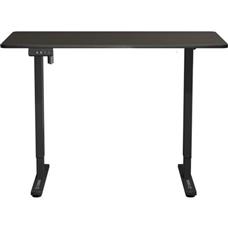 Mesa Elétrica Altura Ajustável Motor único Fortrek Lift Preta 120×60