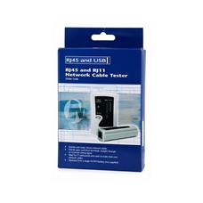 Testador de Cabo de Rede e Telefonia RJ45/RJ11