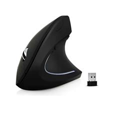 Mouse Óptico Vertical sem Fio Ergonômico com Pilha